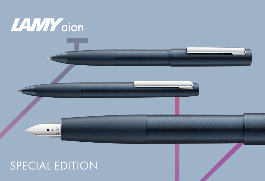 Lamy Aion - Mechanická ceruzka 0.9mm - Plniace pero (F-Tenké)