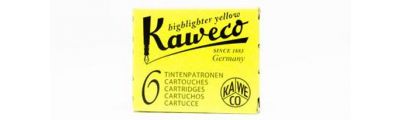 Kaweco Ink Cartridges-Glowing Yellow