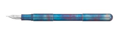 Kaweco Supra Fire Blue Fountain Pen (fine)