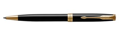 Parker Sonnet 2017 Black Lacquer GT-Guľôčkové pero